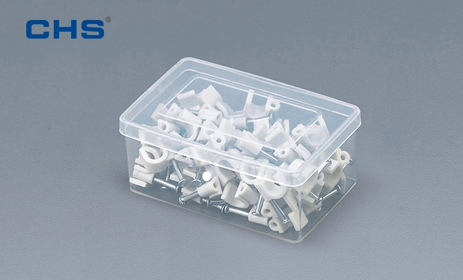 Flat Type PE Cable Clips Wire Clip (CHF-10mm)